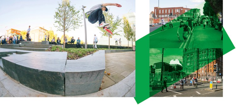 Simon May, Frontside Kickflip, Photo: CJ