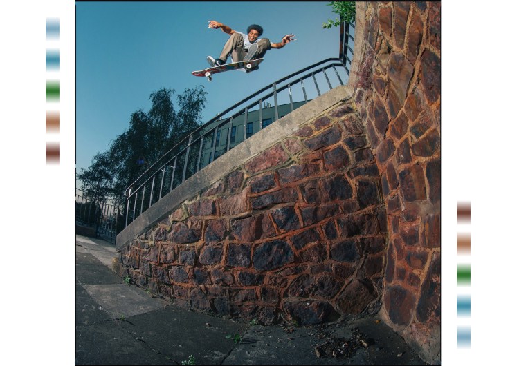 Korahn Gayle, Switch kickflip, Photo: Chris Johnson.