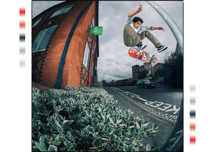 Korahn Gayle, Heelflip, Photo: Chris Johnson.