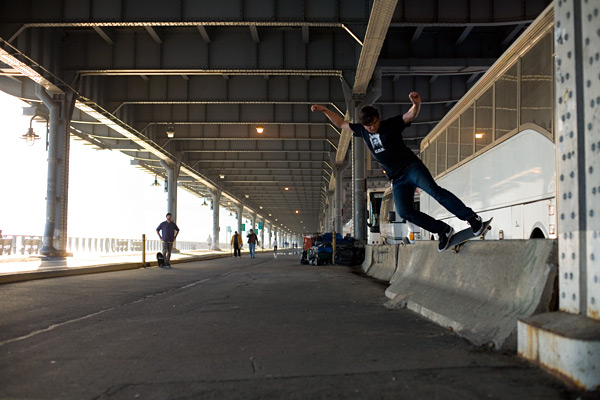 James Rewolisnki, Backside Feeble, Photo: Josh Ellis.