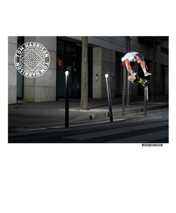Tom Harrison, Heelflip.