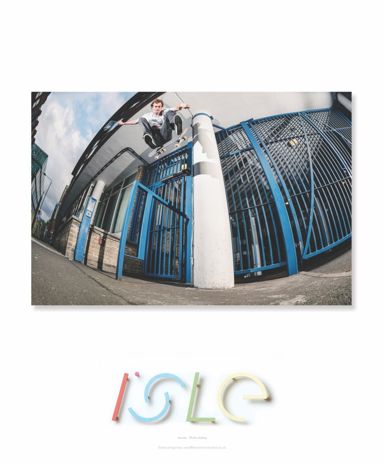 Nick Jensen, kickflip, Photo by Sam Ashley.