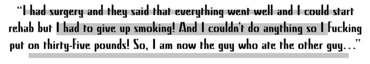 Jeff Grosso, Sidewak Magazine Interview, Vans 50th Anniversary, Pull Quote 1