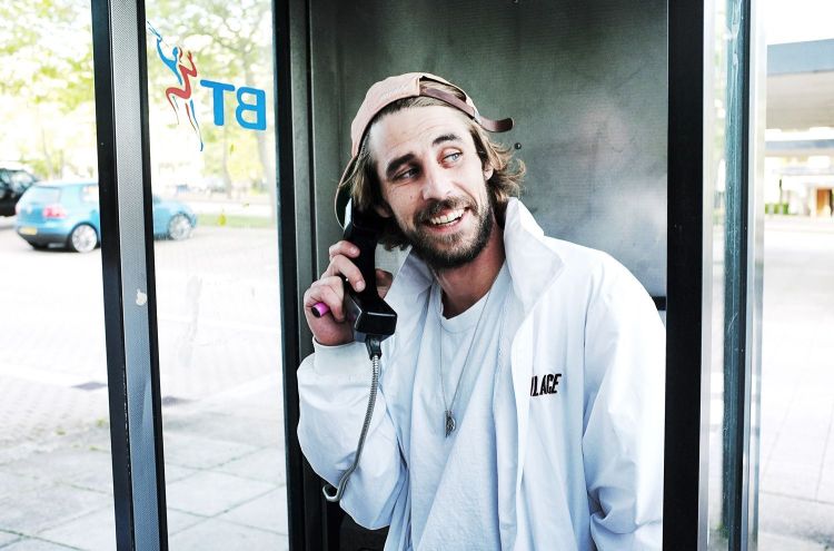 Chewy Cannon Portrait, Benny Fairfax and Chewy Cannon, Sidewalk Magazine adidas Skateboarding 'Away Days' Interview