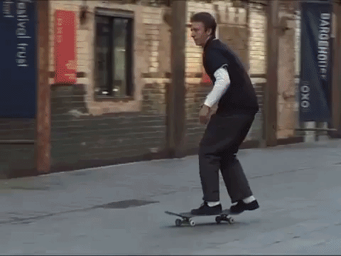 Casper Brooker ollie up frontside shove it Free Skate Mag video part by Jacob Harris