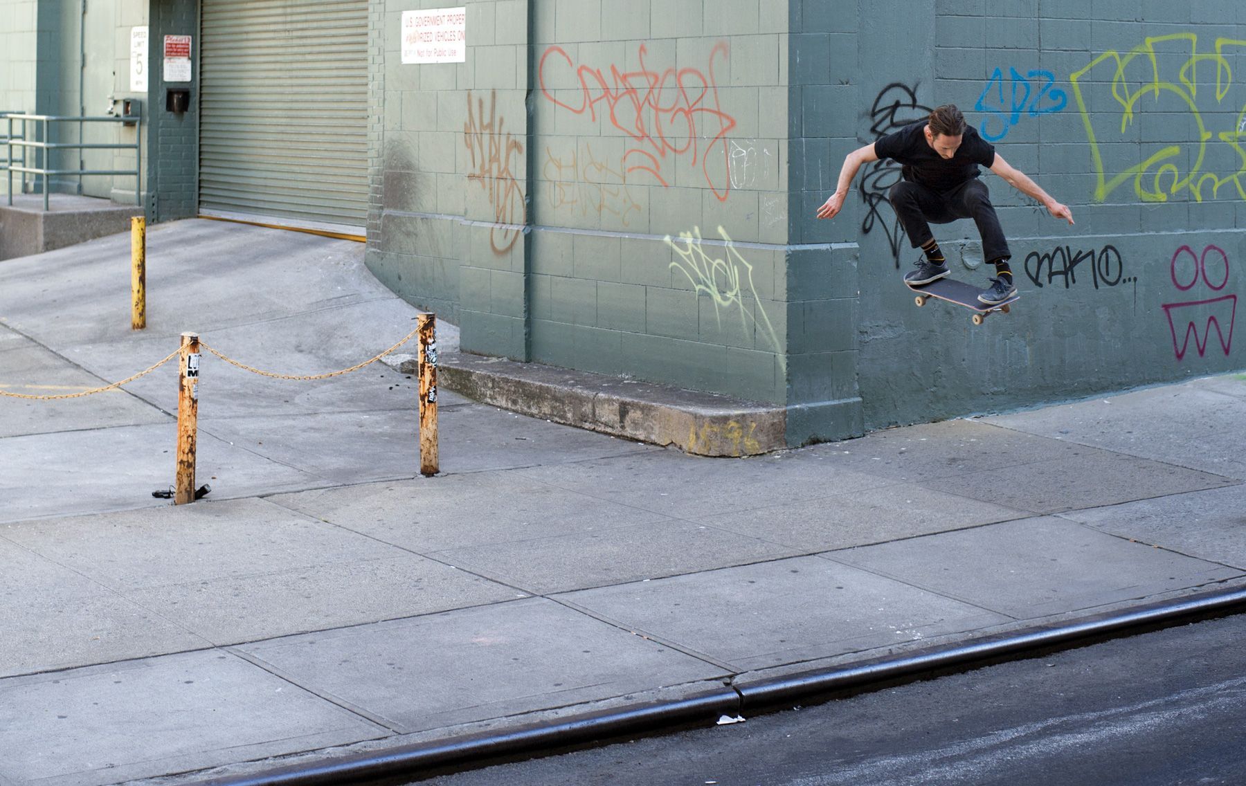 Austyn Gillette, ollie, Lafayette & Howard Street, New York, photo: Brian Kelley